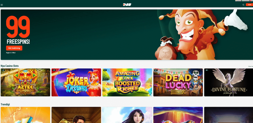 Casino paf